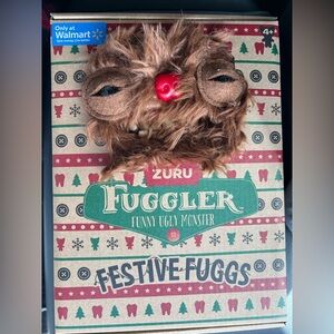 ZURU Festive Fuggs Funny Ugly Monster - Brown and Red